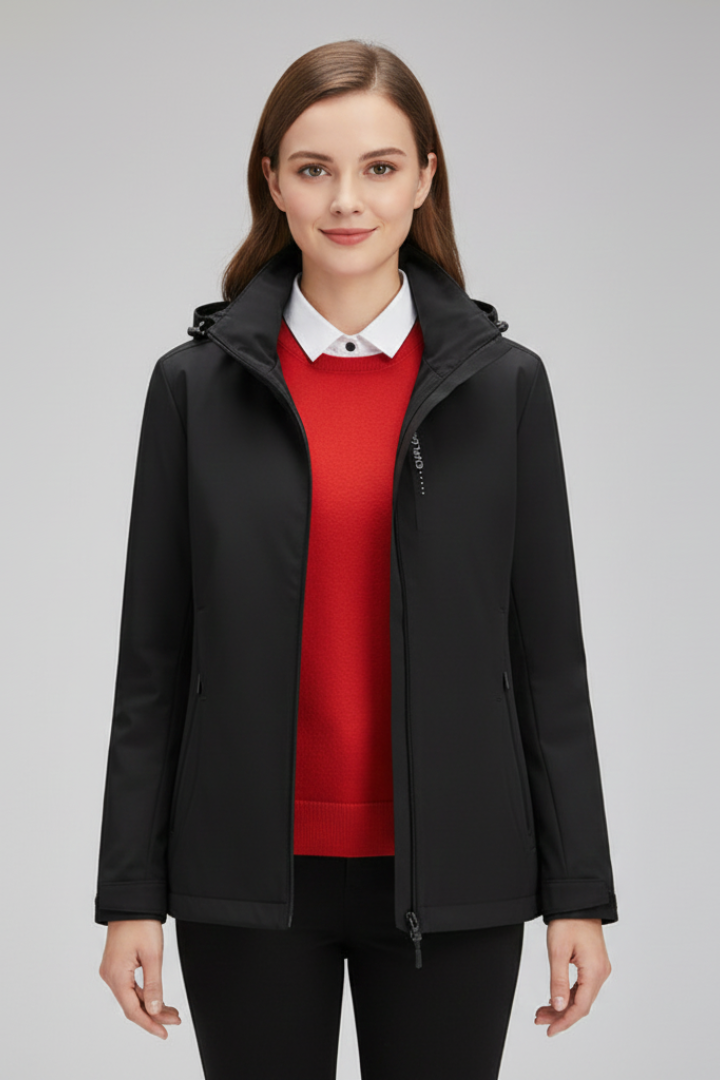 Electra | Women’s Hooded Jacket with Zipper