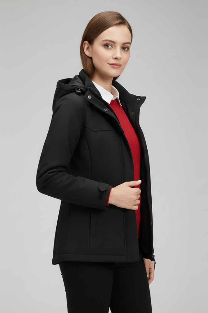 Electra | Women’s Hooded Jacket with Zipper