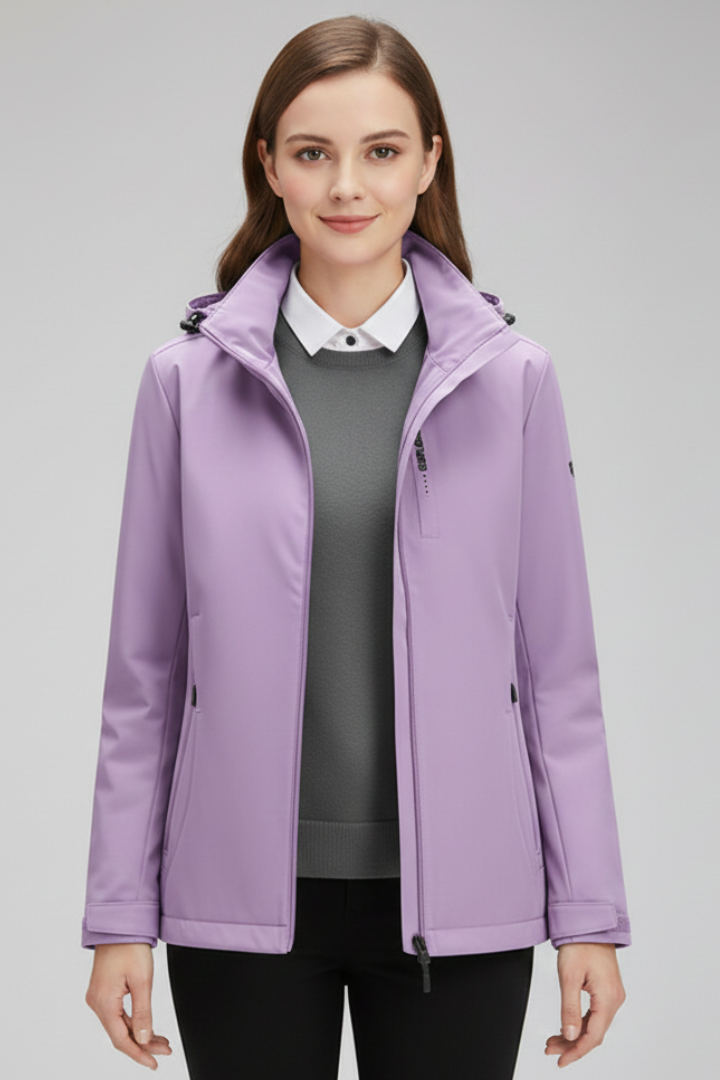 Electra | Women’s Hooded Jacket with Zipper