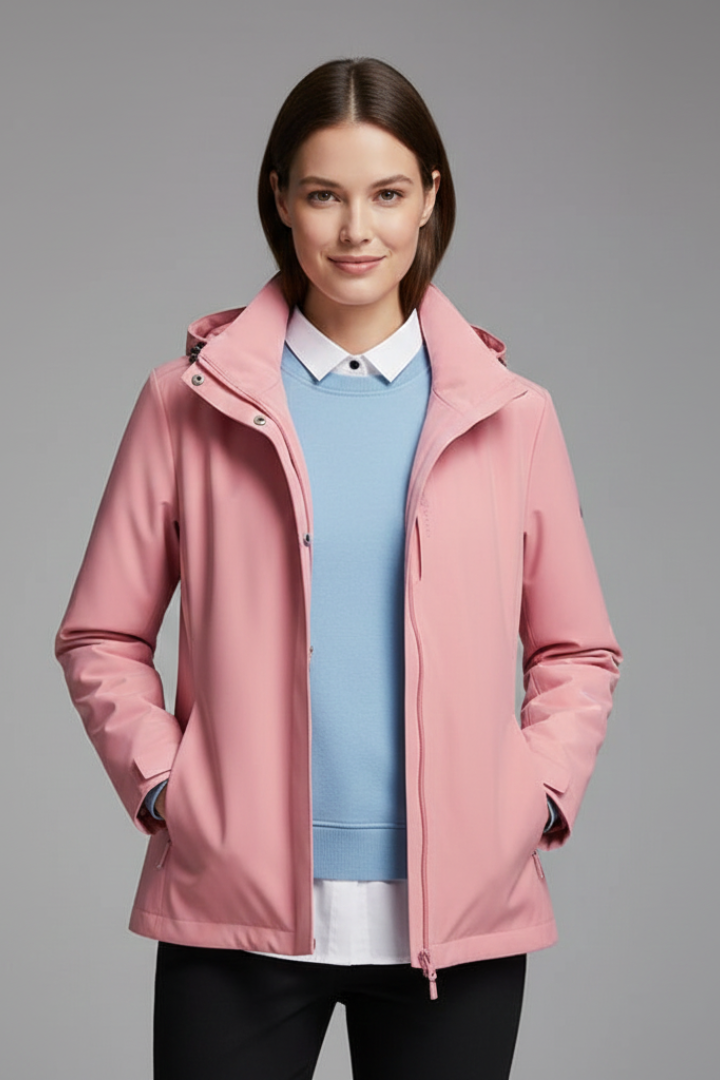 Electra | Women’s Hooded Jacket with Zipper