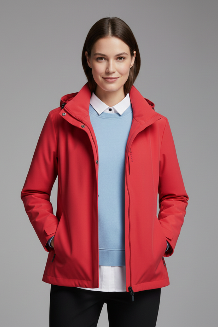 Electra | Women’s Hooded Jacket with Zipper