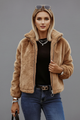 Rosabel | Women's Zip-Front Jacket for Everyday Wear in Camel