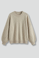 Eldora | Women’s Jumper with Round Neck and Ribbed Cuffs