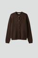 Emeline | Women’s Knitted Cardigan with Round Neck and Button Front