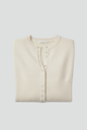 Ernesta | Women’s Knitted Cardigan with Round Neckline and Button-Front Design