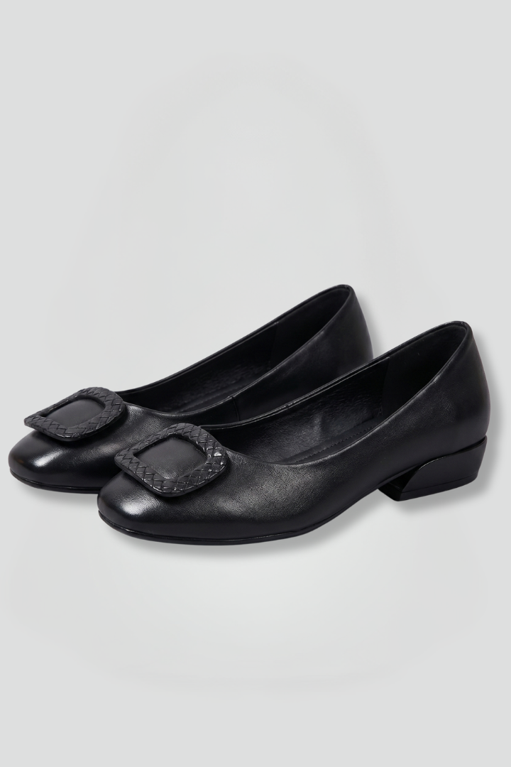Willa | Women's Leather Ballet Flats with Cushioned Insole