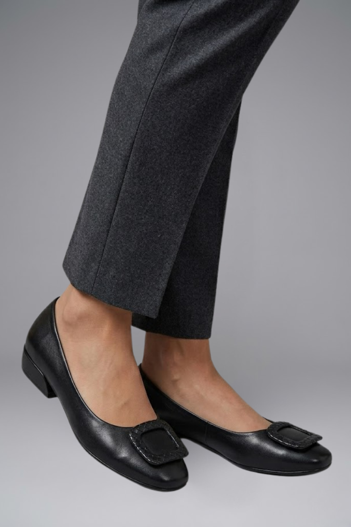 Willa | Women's Leather Ballet Flats with Cushioned Insole