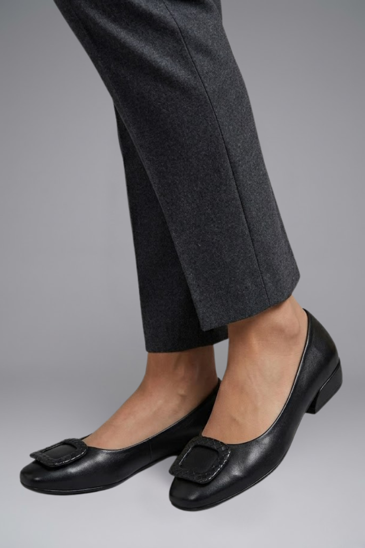 Willa | Women's Leather Ballet Flats with Cushioned Insole