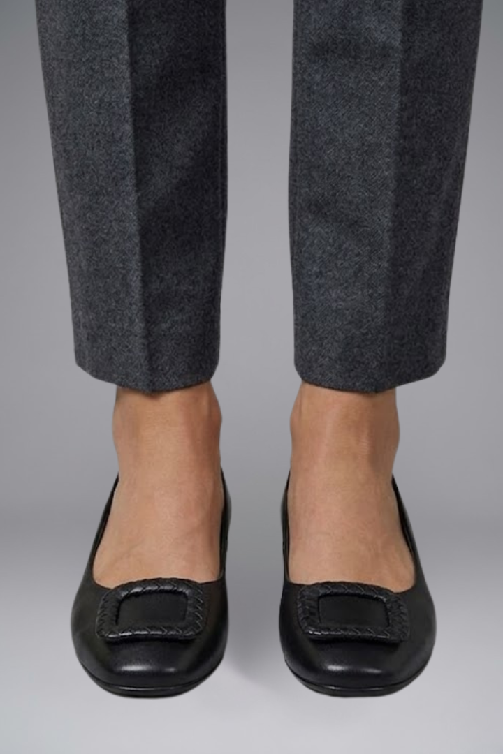 Willa | Women's Leather Ballet Flats with Cushioned Insole