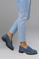 Sibyl | Women's Leather Loafers with Lug Sole for Everyday Wear