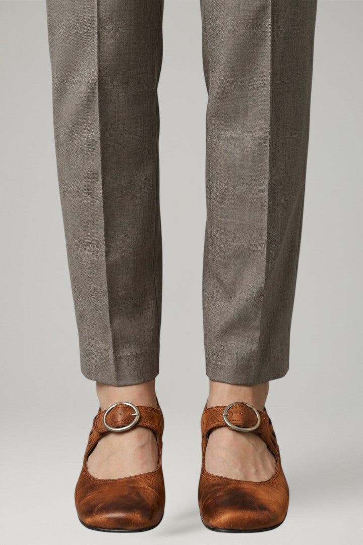 Valentina | Women's Leather Buckle Shoes with Low Heel image 2