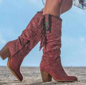 Sapphira | Women's Orthopedic-Style Boots with Block Heel for Fall