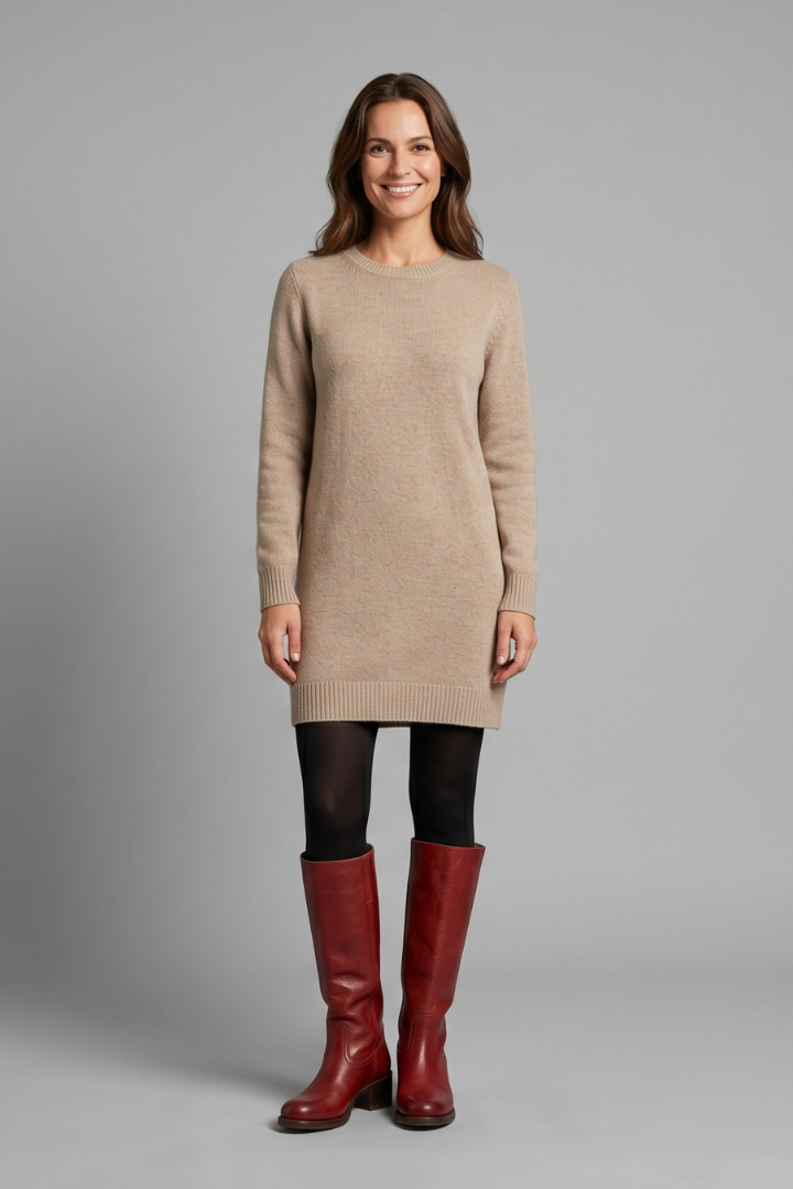 Rosalba | Women's Orthopedic-Style Boots with Mid Calf Shaft for Fall