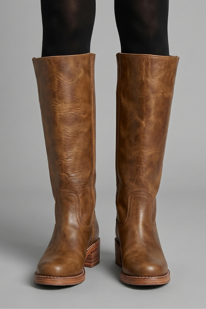 Rosalba | Women's Orthopedic-Style Boots with Mid Calf Shaft for Fall