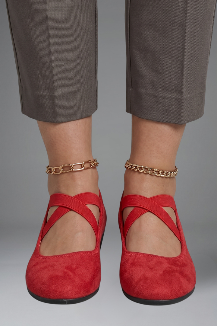 Rohesia | Women's Orthopedic-Style Flat Shoes with Slip-On Design for Everyday Wear