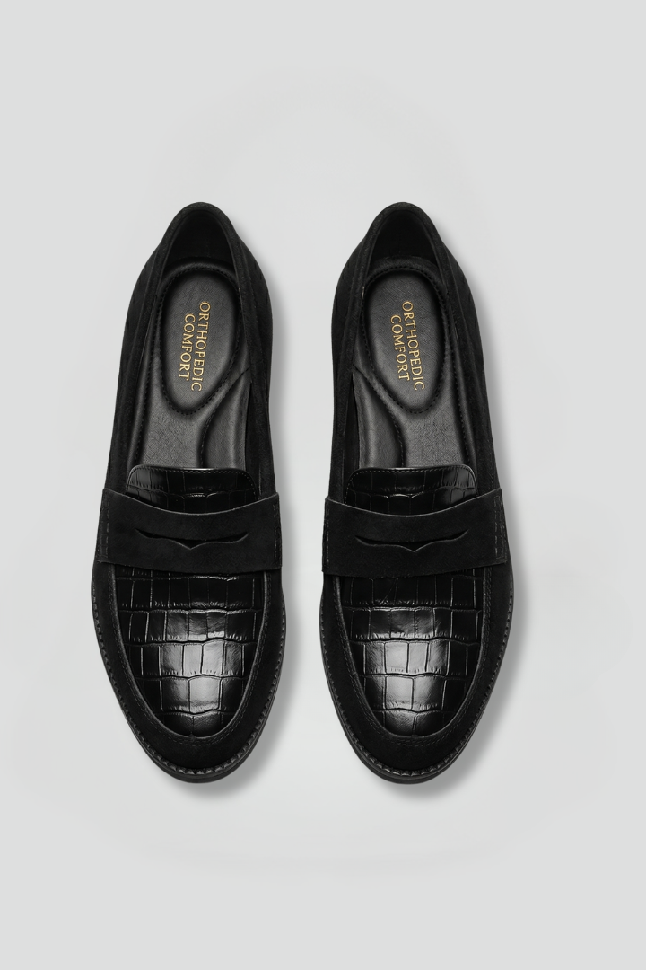 Rufina | Women's Orthopedic-Style Loafers with Flat Sole for Everyday Wear