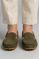 Vesper | Women's Orthopedic-Style Slip-On Loafers for Long Days in Green