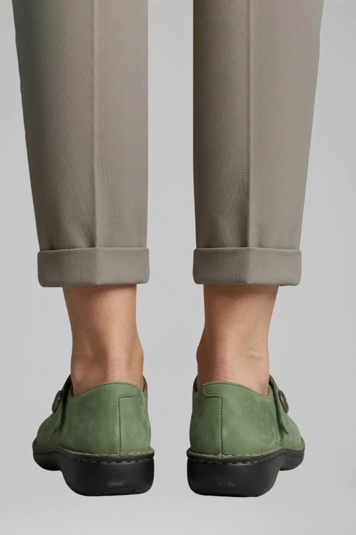 Aemilia | Women's Orthopedic-Style Mary Jane Flats with Strap Closure for Everyday Wear