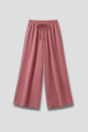 Effie | Women’s Palazzo Trousers with Elastic Waist and Side Pockets