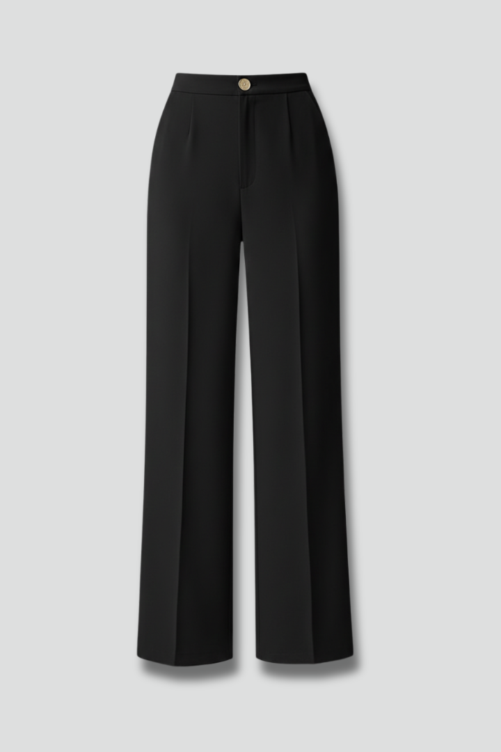Egeria | Women’s Palazzo Trousers with High Waist and Wide Legs
