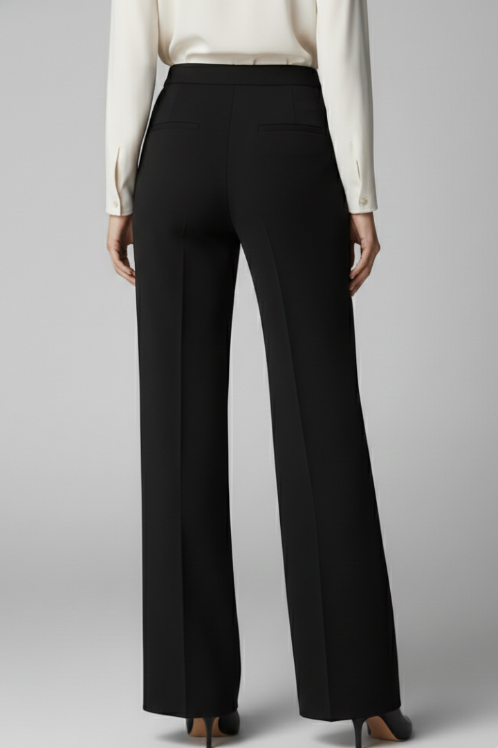 Egeria | Women’s Palazzo Trousers with High Waist and Wide Legs
