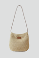 Argenta | Women’s Shoulder Bag with Woven Surface and Long Strap