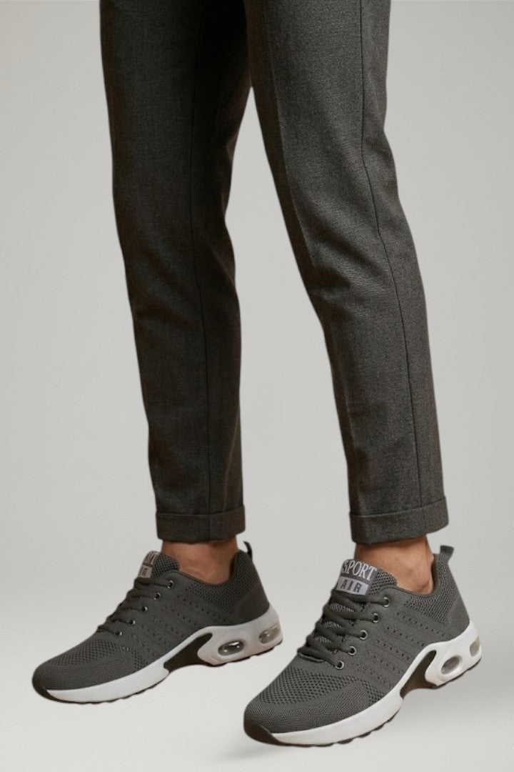 Dame Trainers med Cushioned Sole og Lace Lukning