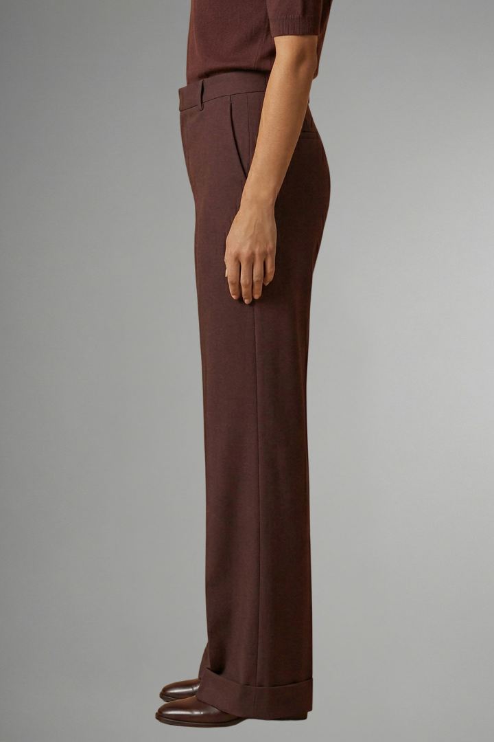 Rosaline | Women’s Trousers with High Waist and Straight Leg