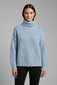 Saoirse | Women's Turtleneck Oversized Roll-Neck Jumper for Everyday Wear in Blue