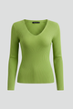 Doris | Women’s V-Neck Knit Jumper with Long Sleeves