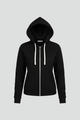 Ermine | Women’s Zip Hoodie with Drawstring Hood and Front Pockets