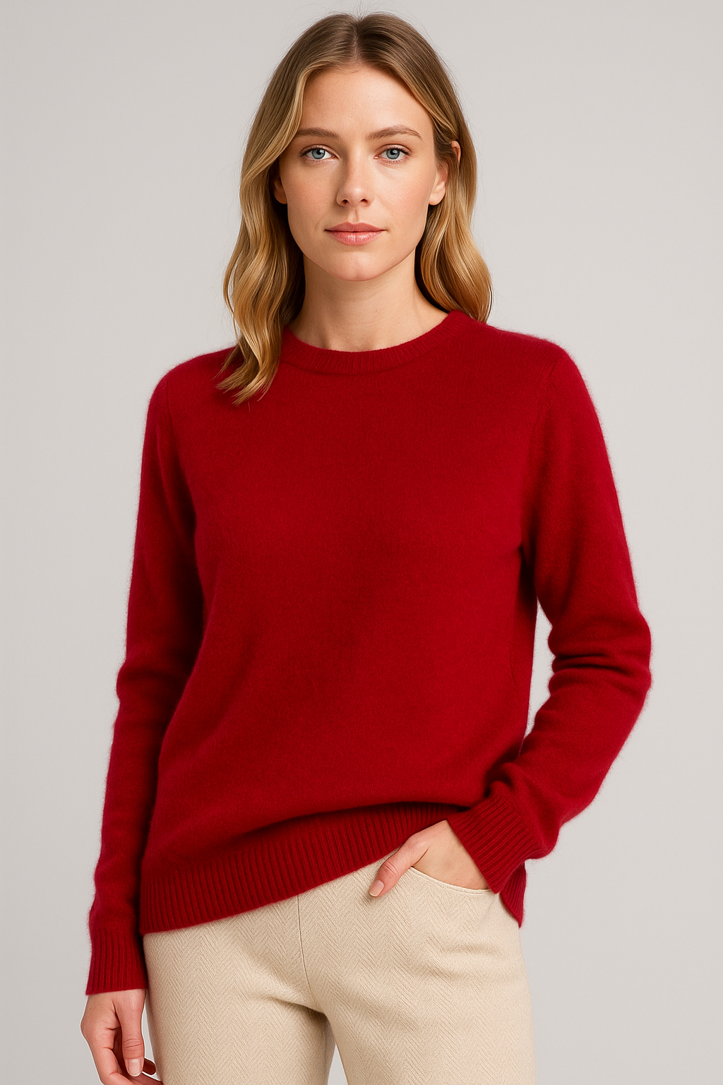 Laura | Women's Classic Crew Neck Sweater
