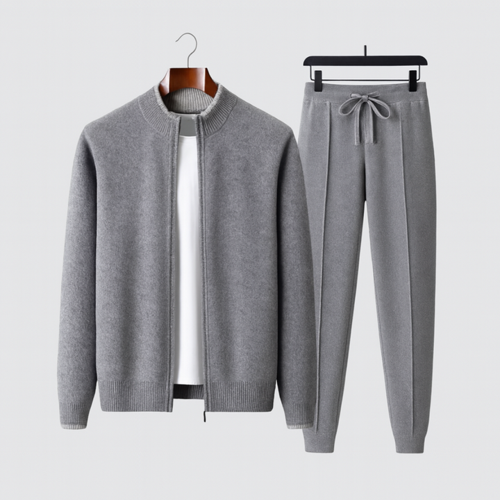 Herre Two-Piece Merino Uld Lounge Set