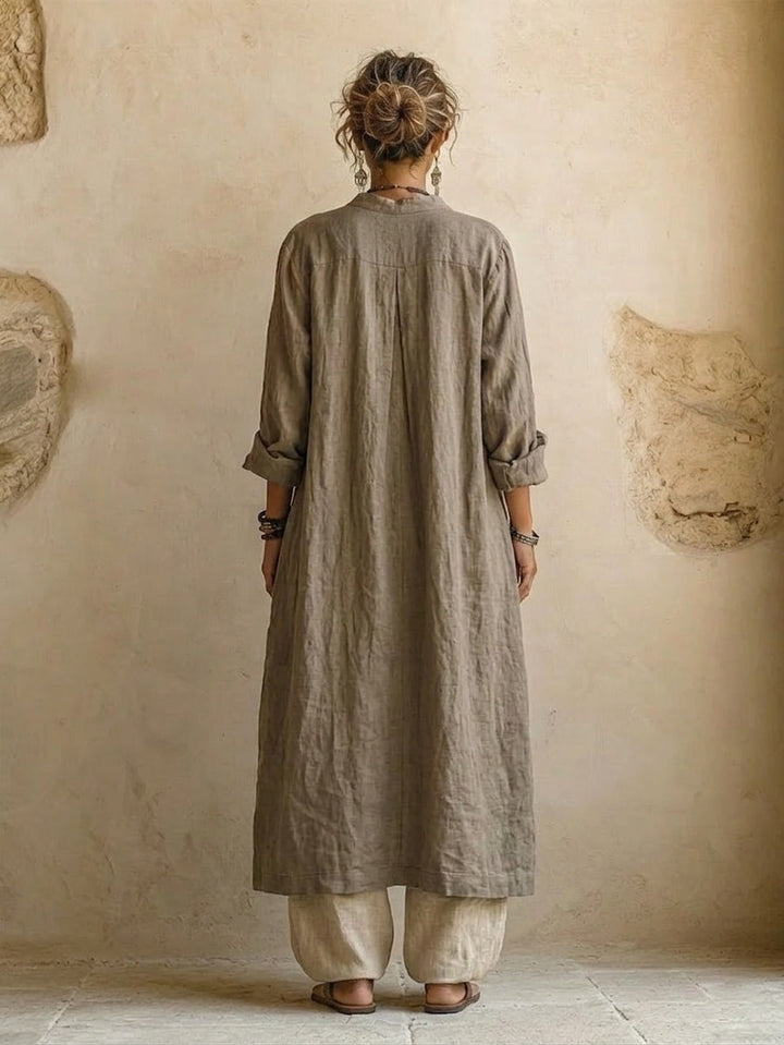Neelke | Women's Cotton Linen Blend Three-Piece Set