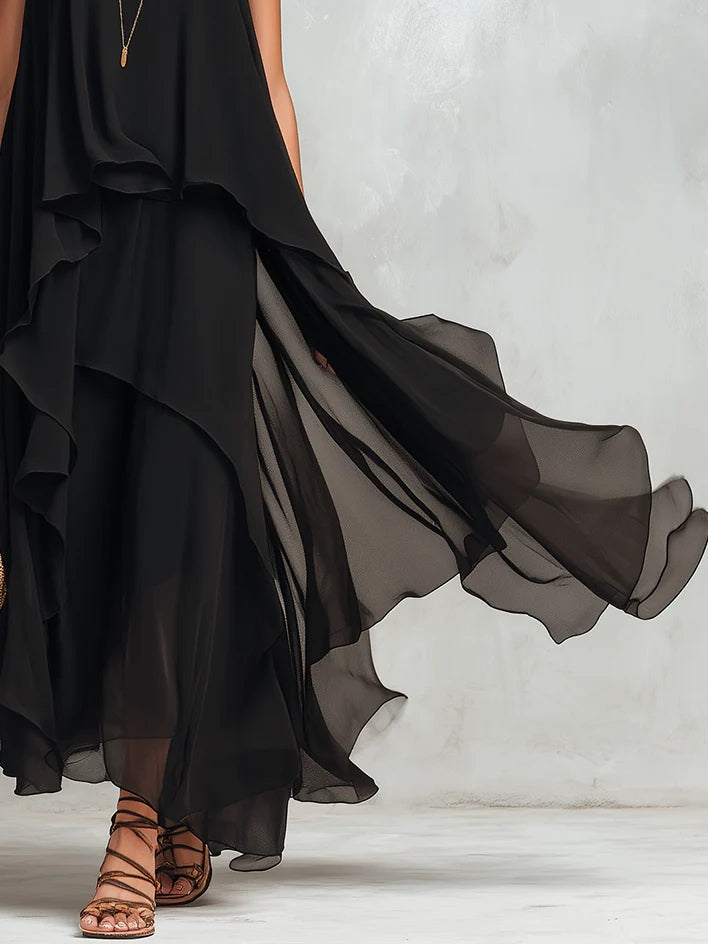 Florence | Women's Long-Sleeve Maxi Dress for Easy Dressing, image 3