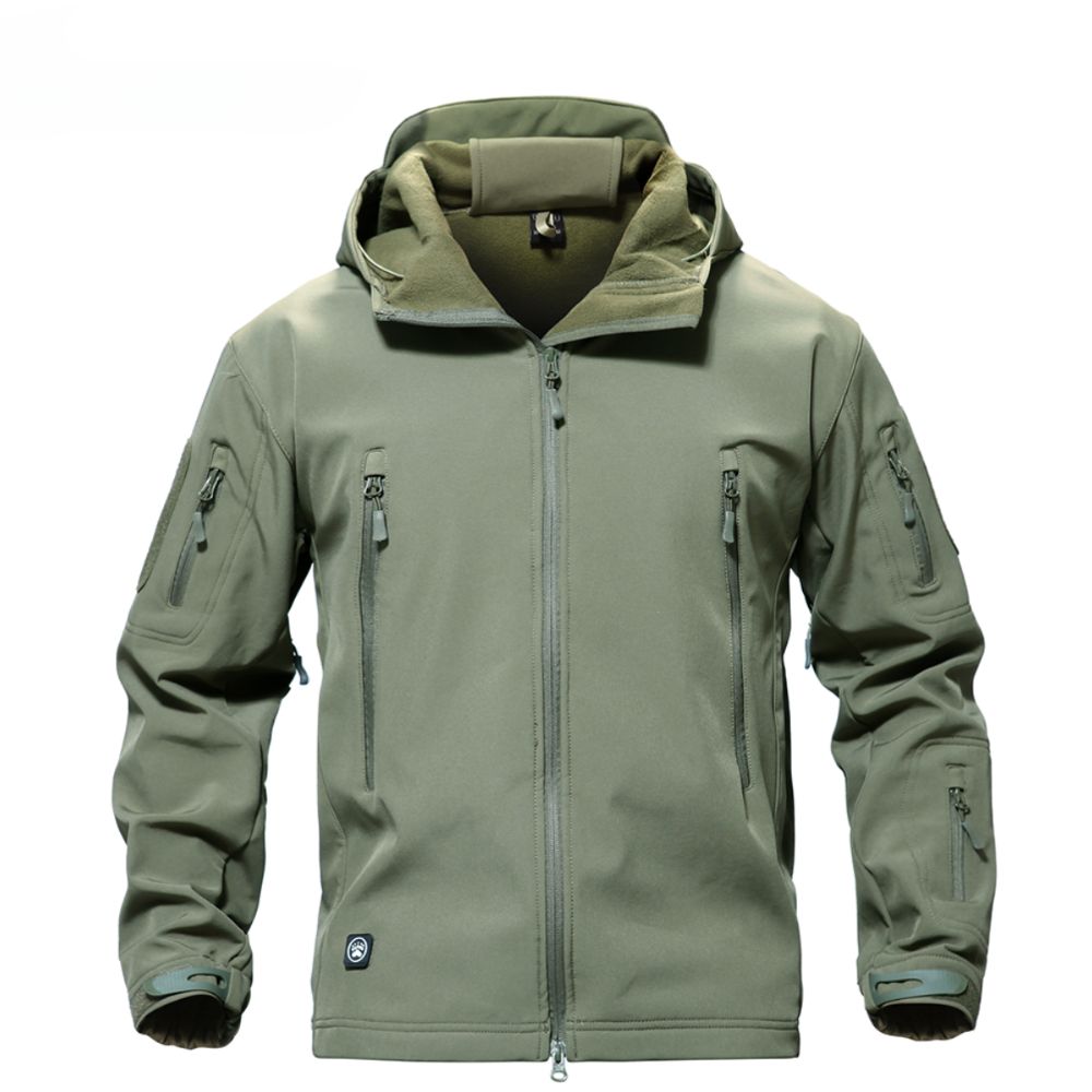 Niall Hooded Softshell Jacket with Zip Pockets - image 1