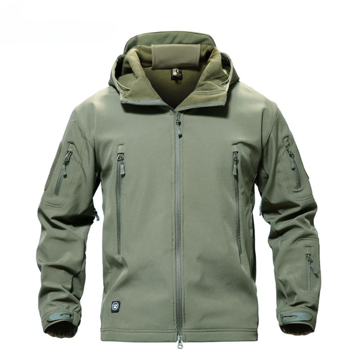 Niall Hooded Softshell Jacket with Zip Pockets - image 1