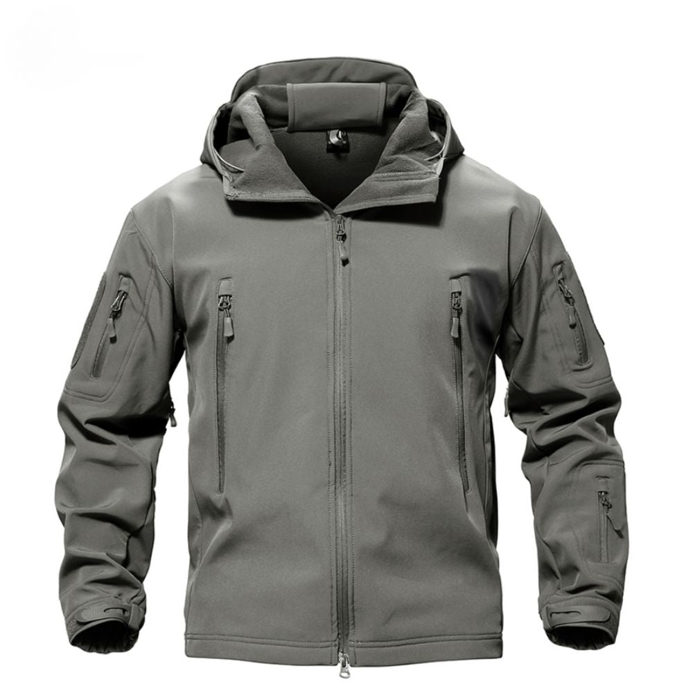 Niall Hooded Softshell Jacket with Zip Pockets - image 3