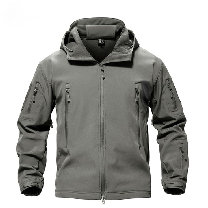 Niall Hooded Softshell Jacket with Zip Pockets - image 3