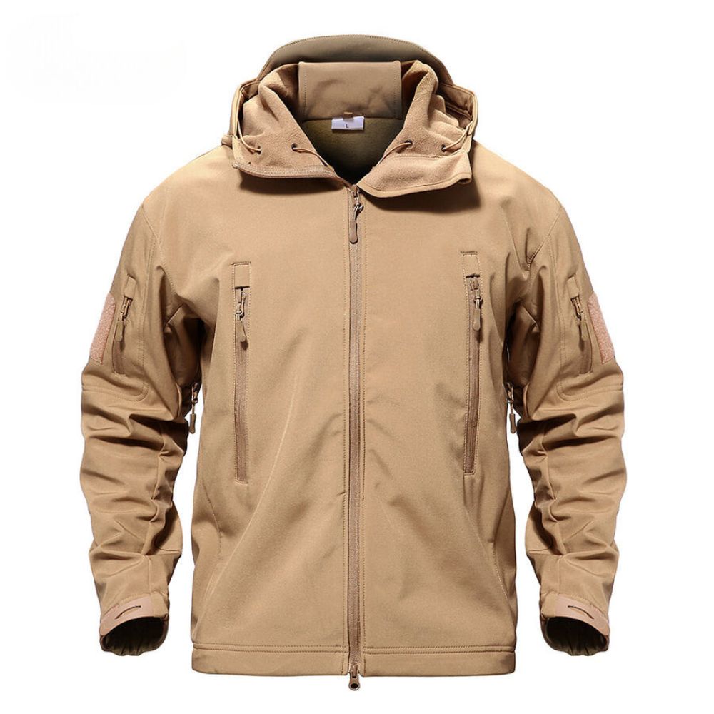 Niall Hooded Softshell Jacket with Zip Pockets - image 4