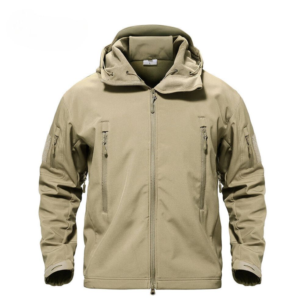 Niall Hooded Softshell Jacket with Zip Pockets - image 5
