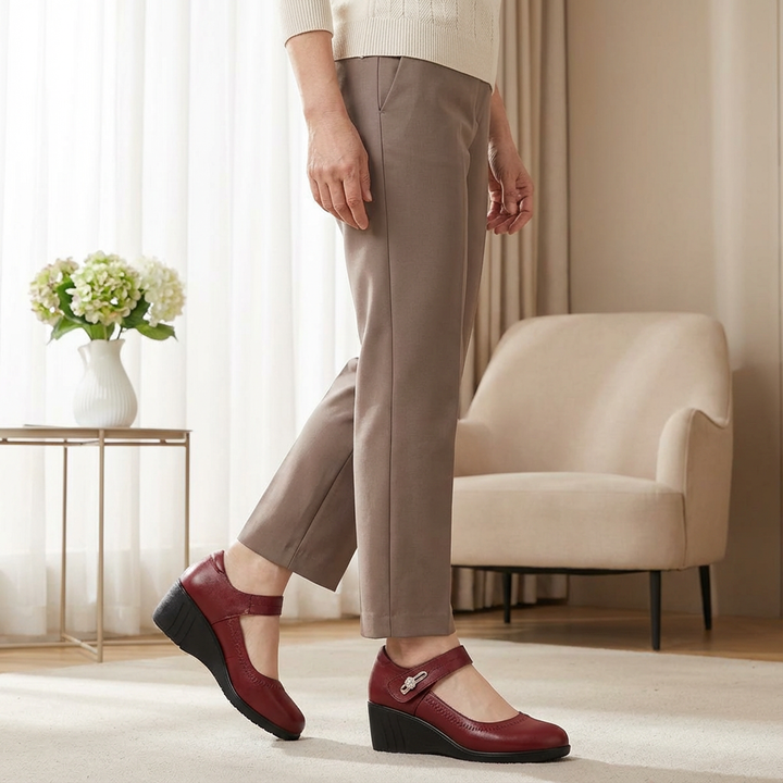 Maribeth Mary Jane Wedge Comfort Shoes - image 1