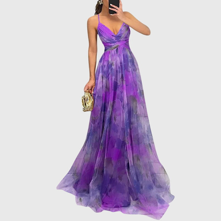 Women's Floral Maxi Dress for Summer — view 9