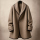 Theodosia | Women's Oversized Swing Winter Coat with Lapel