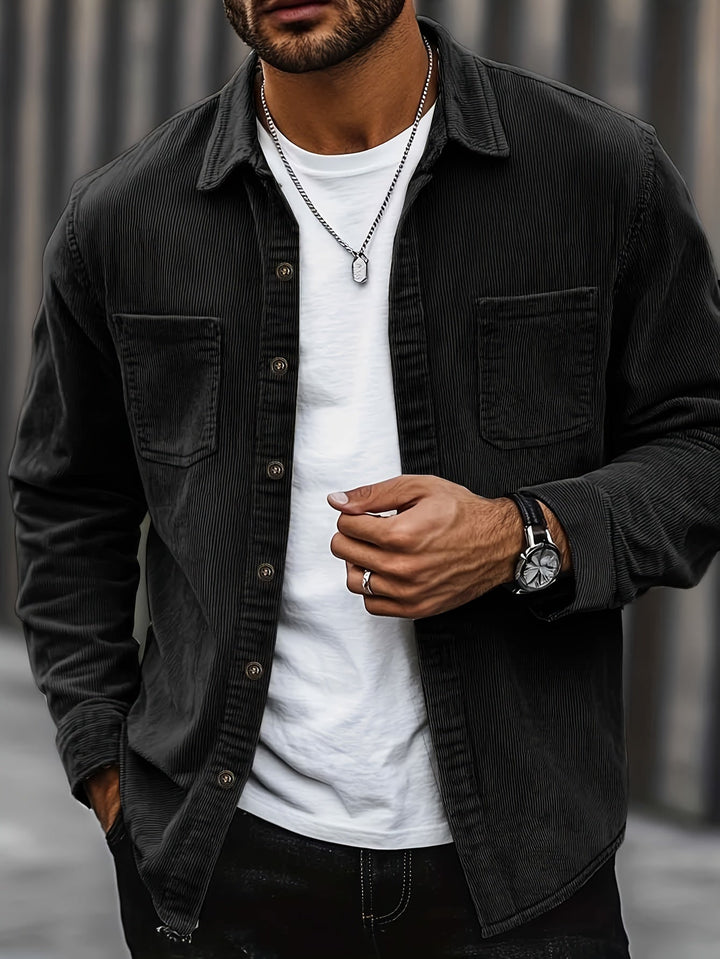 Barrett | Men's Corduroy Overshirt Jacket
