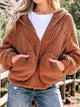 Katarzyna | Women's Oversized Teddy Zip-Up Jacket