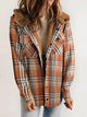 Thomasetta | Women's Oversized Plaid Jacket with Hood
