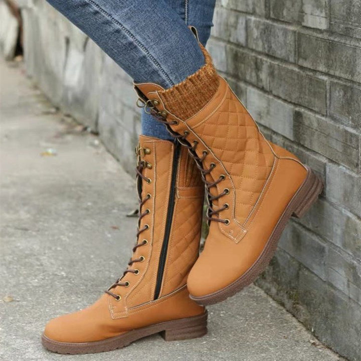 Ameline | Women's Winter Boots with Lace-Up