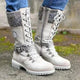 Annalena | Women's Platform Winter Boots with Lace-Up