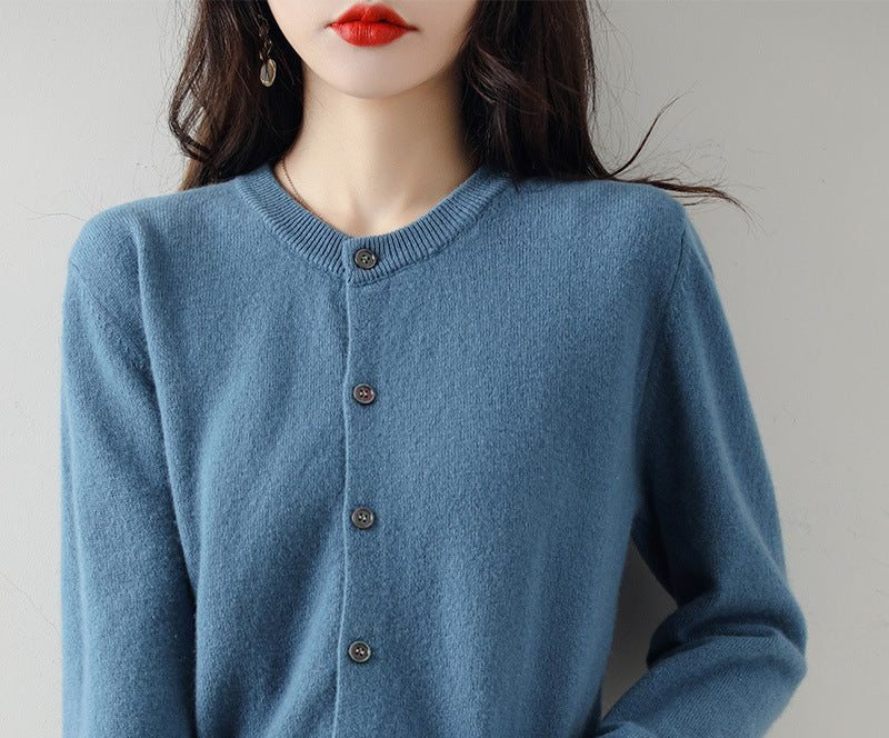 Anneliese | Women's Ribbed Knit Cardigan with Button Front